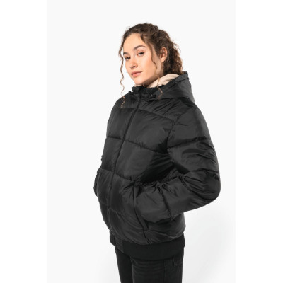 Unisex recycled ribstop jacket with hood